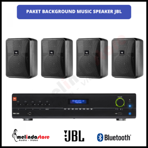 Paket Background Music Indoor Speaker JBL 25-1 - 4 Speaker